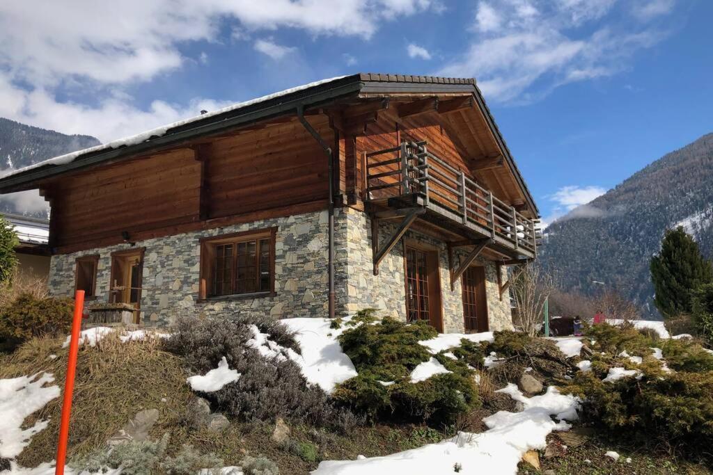Chalet Edelweiss - Verbier, Mountain Views, Jacuzzi! Volleges 外观 照片