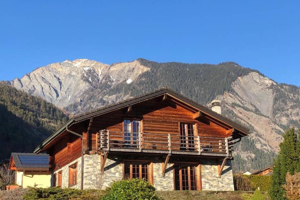 Chalet Edelweiss - Verbier, Mountain Views, Jacuzzi! Volleges 外观 照片